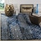 Safavieh Adirondack Medium Rectangle RugsBlue & Black 6 x 9 ft. ADR111A-6 - alternate 4